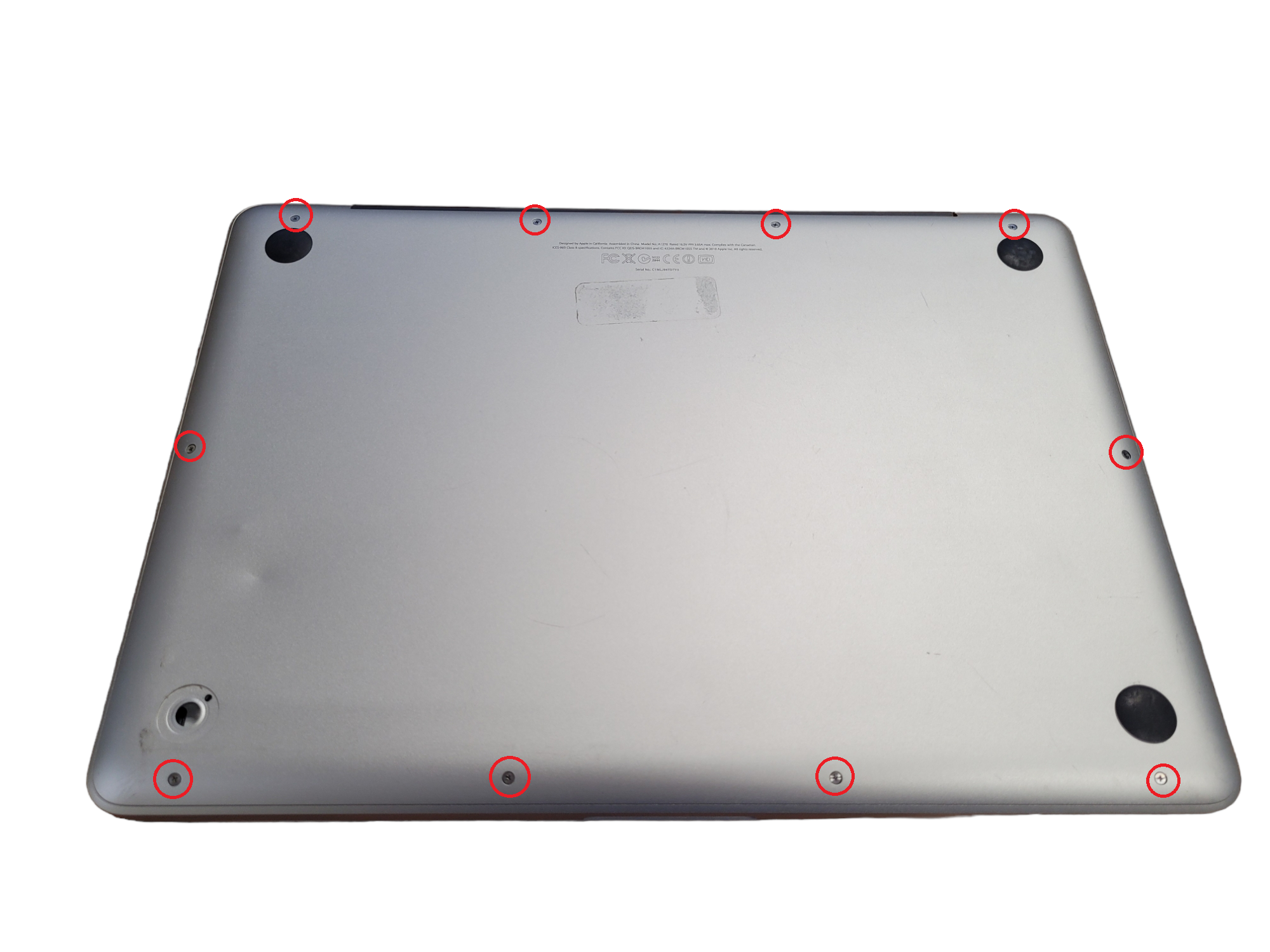 MacBook Unibody model A1278 Logic Board replacement - TechToro.io